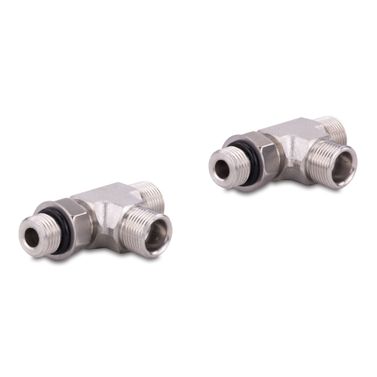 Dometic T-nippel 2x9/16-24 -5ORB (2 stk.)