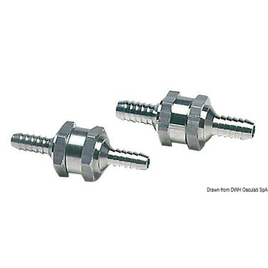 Takaiskuventtiili polttoaineputkistoon 12 mm