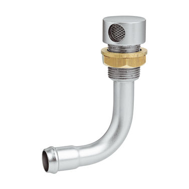 Maestrini Udluftningsventil Til Tank Med Filter Buet Krom 16 mm