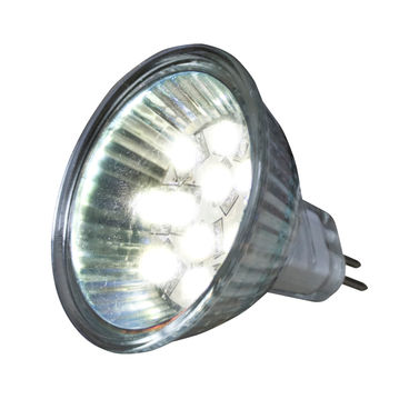 Smd led varmhvid mr16 fatning 12v 1w