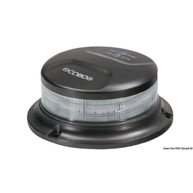 LED-kaksoisvilkku sininen 12/24 V