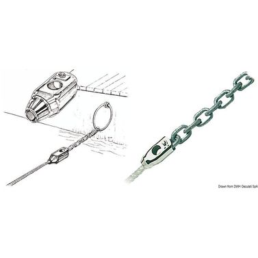 Kjetting/line-kobling 12/8 mm