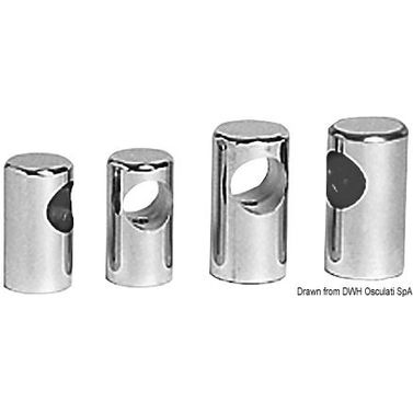 Käsijohde keskiosa AISI316 22 mm