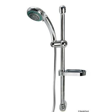 Duschstång för tvättdusch 150 cm förkromad