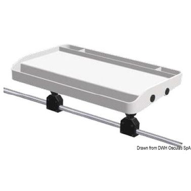 Bakke til 25-mm Ø pulpitrør 700x420 mm