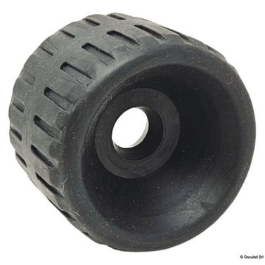 Sivurulla, musta 104x80 mm Ø reikä 21 mm
