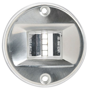Evoled akterlanterne, 135°, polert SS