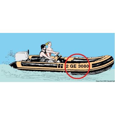 Selvklebende X svart 8 cm