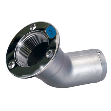 Roca Däcksförskruvning Rostfri 45° ø38 mm