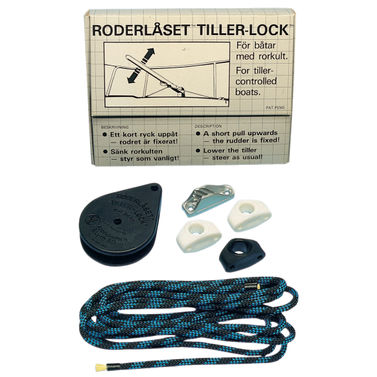 Roderlås tiller-lock