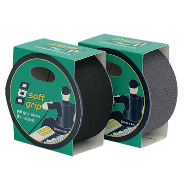 Softgrip 50 mm x 4 m Svart