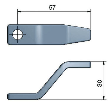 Roca Regel Lång Hög Grip Range 39-52mm