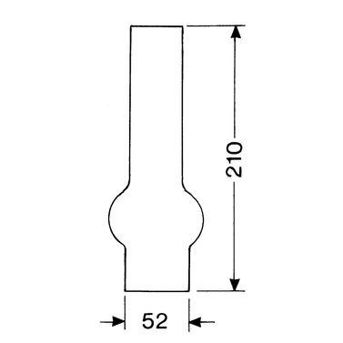 Reserveglas f lampe 66081