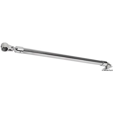 Støttestagsett for bimini, AISI316 Ø 22 mm rør