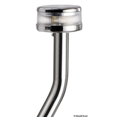 Lanternstolpe Evoled 360° LED vinklad SS 60 cm