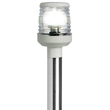 Uppoasennettava irrotettava valkoinen LED-tolppa