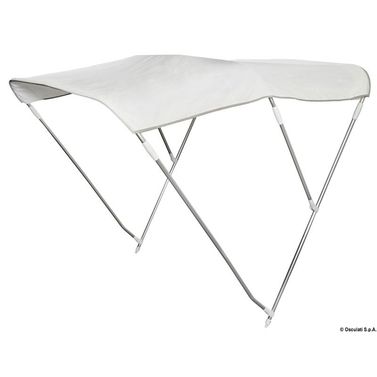 Foldbar 3-bøjlers bimini Ø 22 mm 185/195 cm marineblå