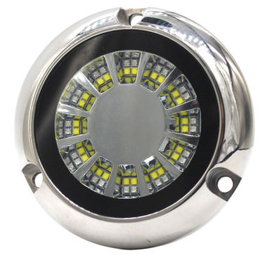 Undervanns-LED-lys hvit + blå 12/24 V