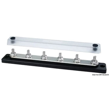 Heavy-Duty samleskinne Techno 6x6
