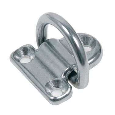 Pad-eye foldbar rustfri, 3 huller