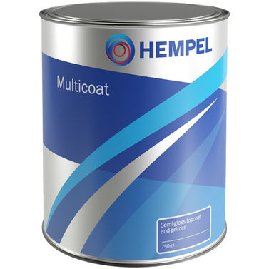 Hempel Multicoat Topcoat & Primer Lysegrå 0,75 L