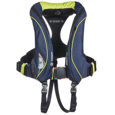 Crewsaver Ergofit+ 190N, Navy/grön med soft loop D-ring