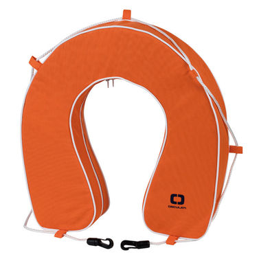 Mjuk hästskoboj orange PVC
