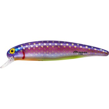 14 Long A Wobbler 9 cm #6 Royal Flush