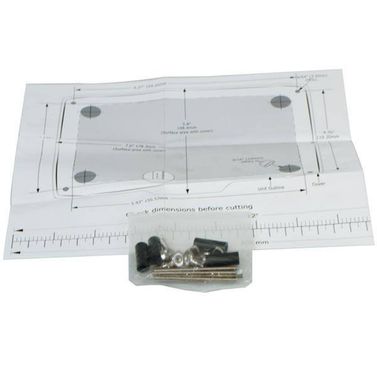Lowrance Sett for Innfelt Montering for 5" Elite/Mark