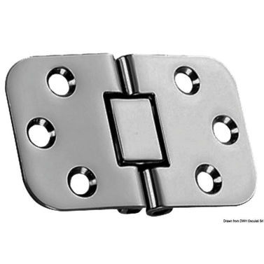 Foldbart hængsel 68x42 mm