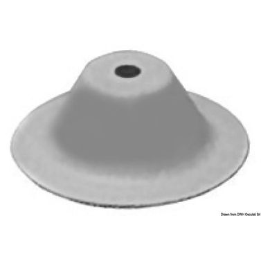 Bimini-støtte 100 mm grå RAL 7035