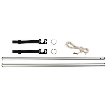 Håndrekkesett aluminium 240 cm