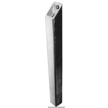 Rør for ruller 40 x 40 x 300 mm