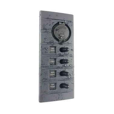 Strømafbryderpanel (4) 12V-udtag