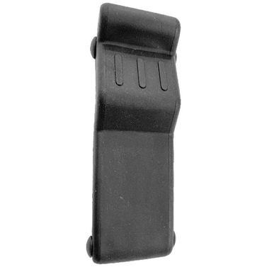Antivibrationslås i gummi 96x29 mm sort