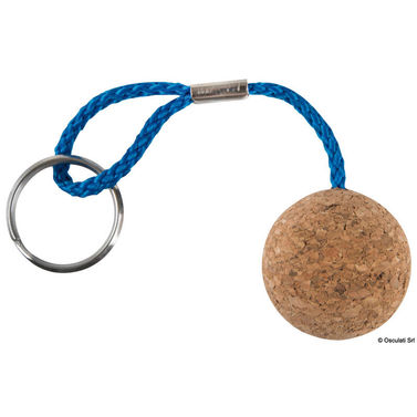 Flytande nyckelring i kork 35 mm-boll