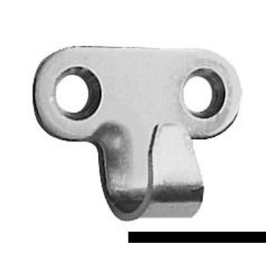 Puristettu ruostumattomasta teräksestä valmistettu koukku 32x24 mm