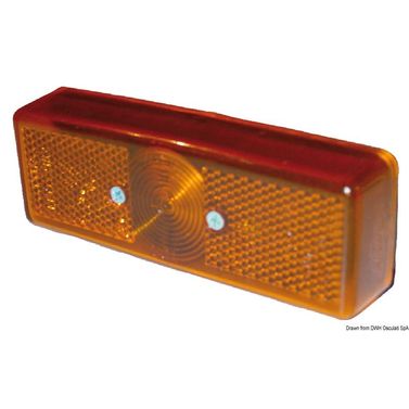 Orange refleks til markeringslygte