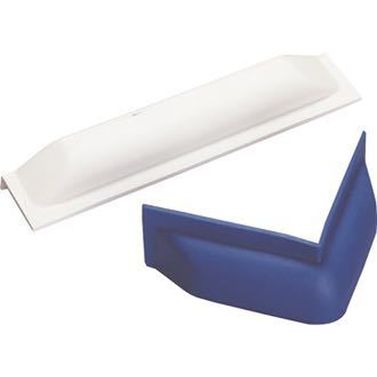 Dan-Fender Kajfender Vinklad 2x25x10cm PVC-Konstruktion