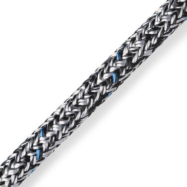 Blue Ocean Doublebraid Ø10 mm Polyesterline Metervare Svart