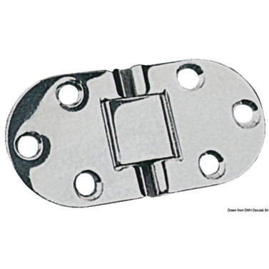 Taitettava sarana 76x38 mm