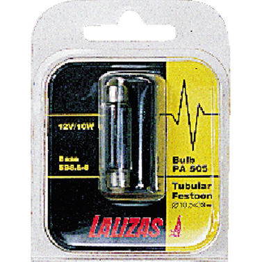 Pinol-pære 12v 10w 11x38mm blisterpakning