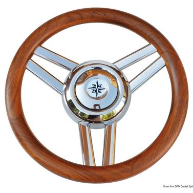 Magnifico rat 3-egret Ø 350 mm teak