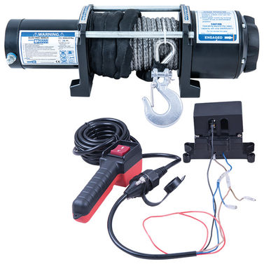 Rock RP5000 elektrisk tilhengervinsj 12 V 3,8 HK (2,8 kW) 2268 kg m/tau