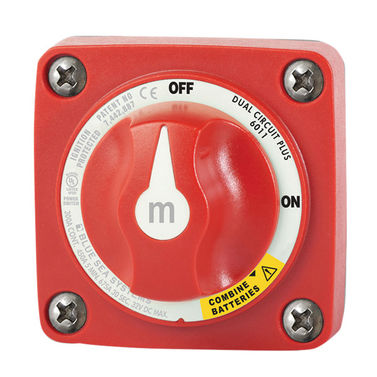 Blue Sea batteribryter Mini Dual Plus, 300A