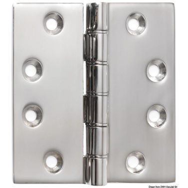SS sarana 102 x 102 x 4 mm