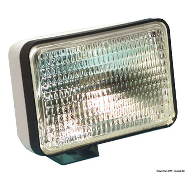 Sealed Beam vattentät halogenlampa 152 mm