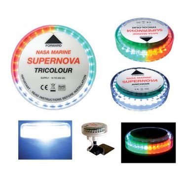 Nasa Supernova LED Lanterne Tricolor