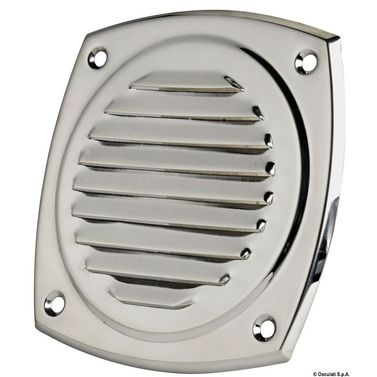 Ventilgitter i rustfrit stål 100x100 mm