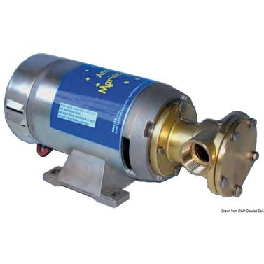 Selvprimende lensepumpe 24 V 80 l/m